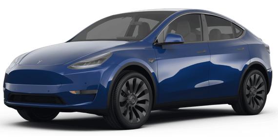 TESLA MODEL Y 2022 7SAYGDEF2NF464910 image